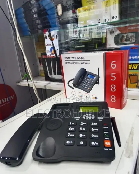 GSM 6588 Dual SIM Home Office Wireless Desk Telephone