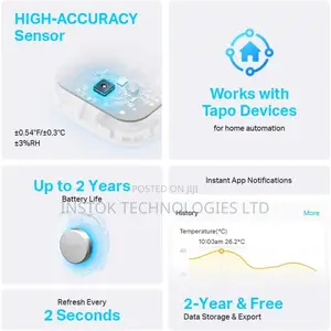 TP-Link Tapo T310 Smart Temperature Humidity Monitor