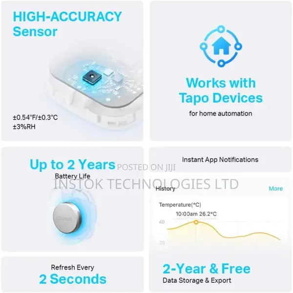 TP-Link Tapo T310 Smart Temperature Humidity Monitor