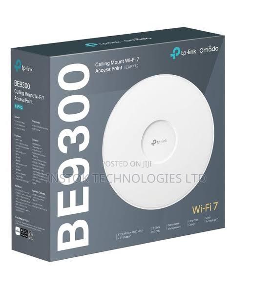 TP-Link EAP772 BE9300 Ceiling Mount Tri-Band Wi-Fi 7 Access Point