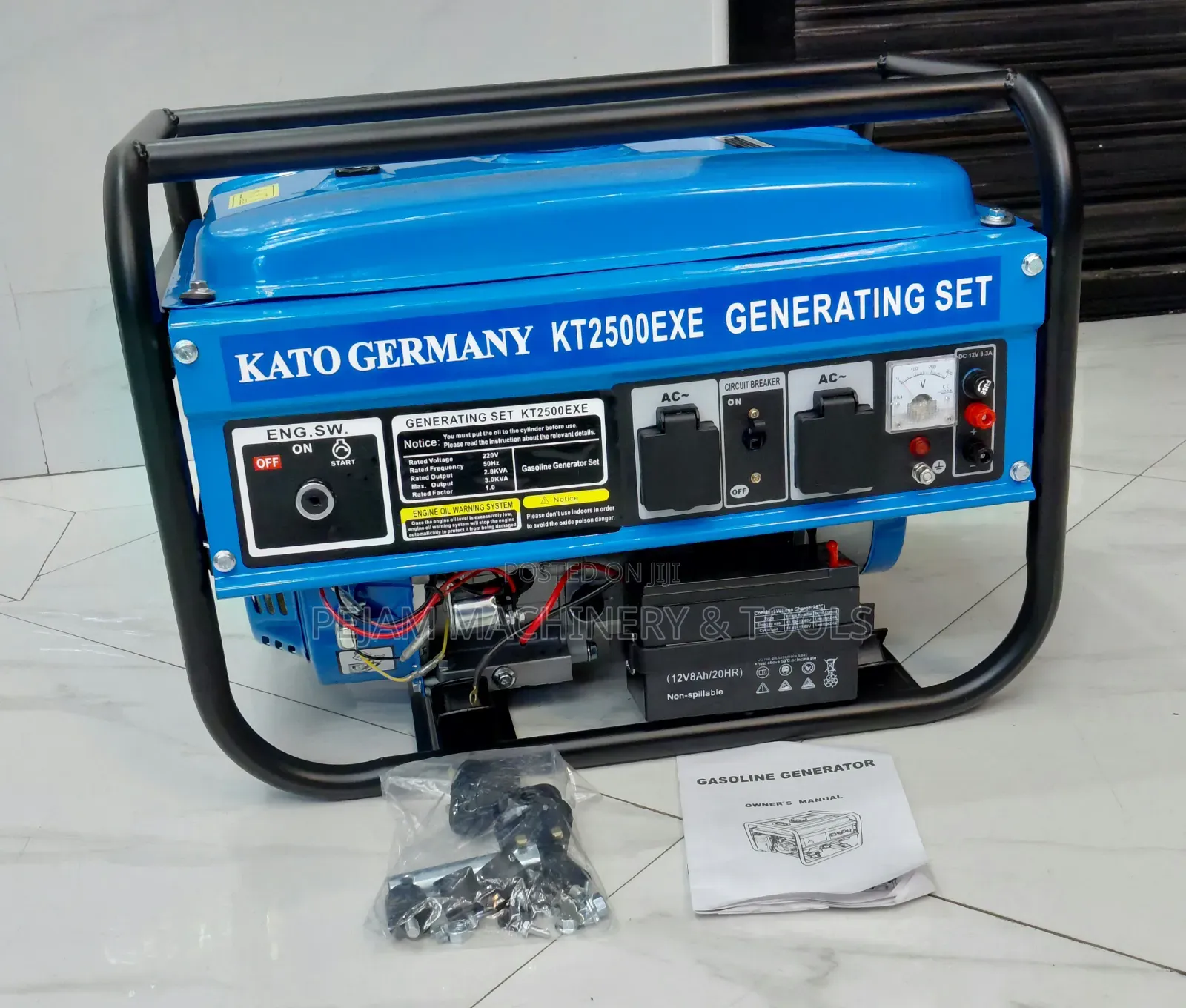 Kato Germany KT2500EXE 2.8kva/3kva Keystart Generator