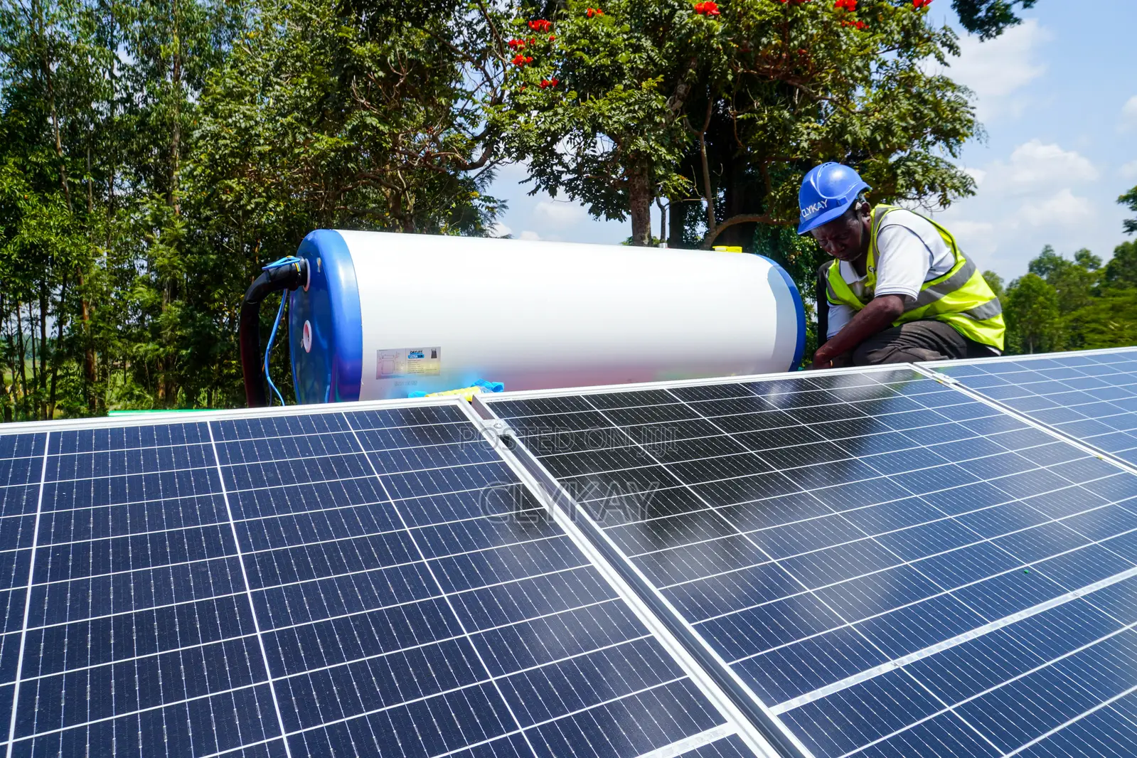 200 Litres Solar Water Heater Installation