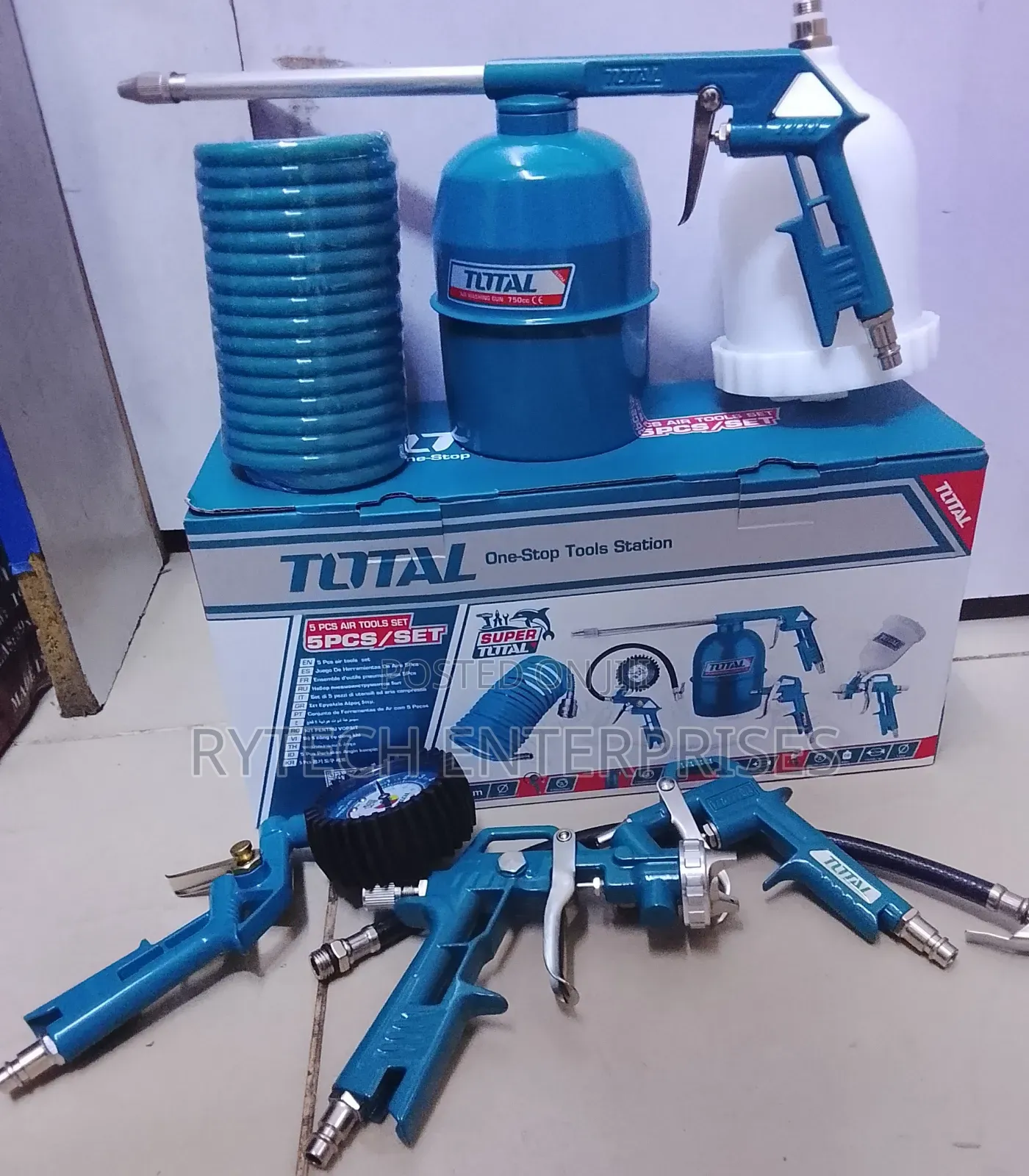 Total Air Tool Kit 5pcs