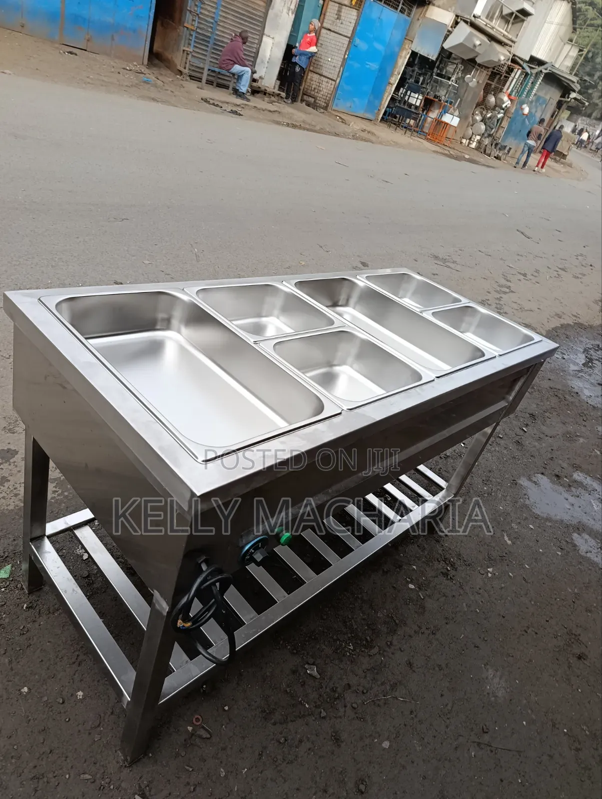 Modernized Stainless Steel Food Warmers and Display