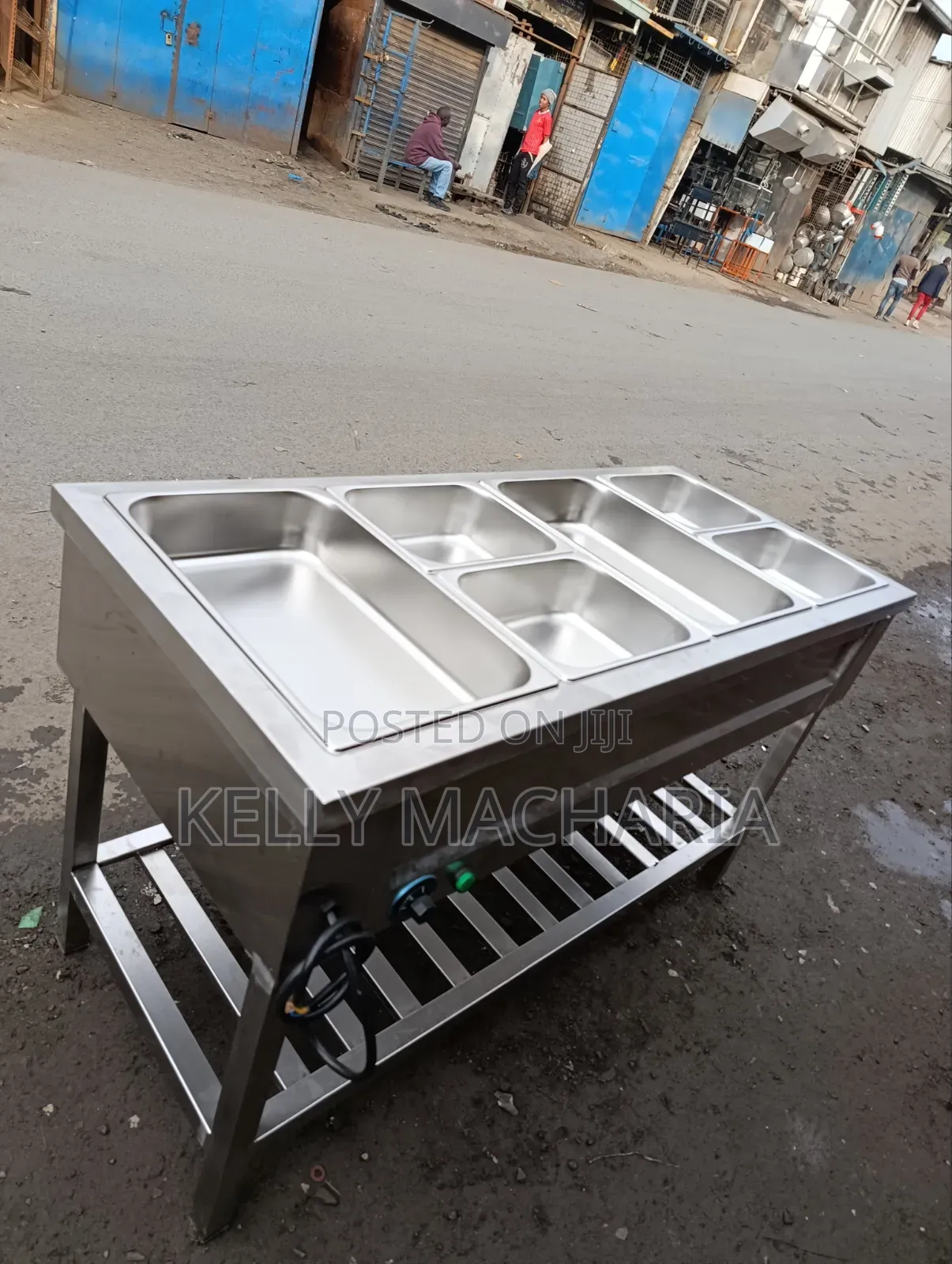 Modernized Stainless Steel Food Warmers and Display