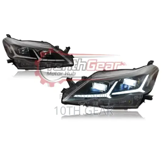Brand New Mark X G130 Headlight With LED Lights Aftermarket (Pair)