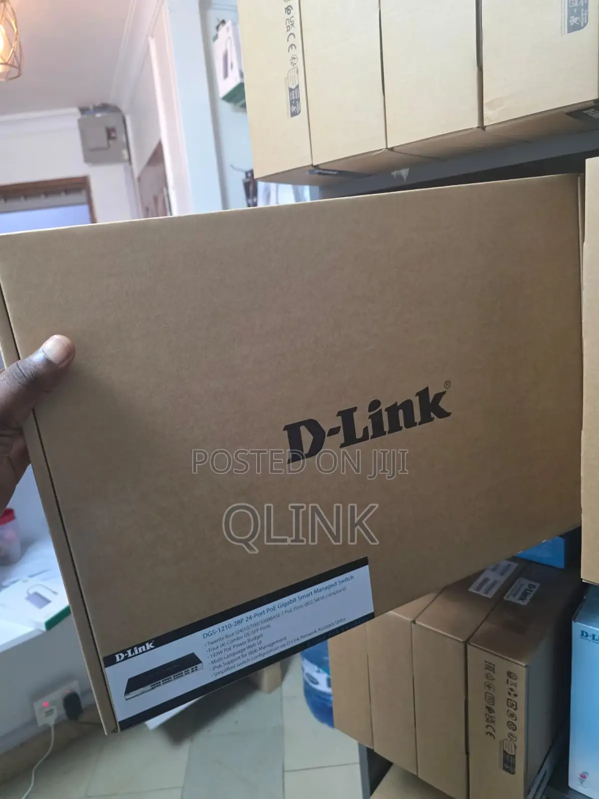 D-Link DGS-1210-28p 28-Port Gigabit Poe Switch