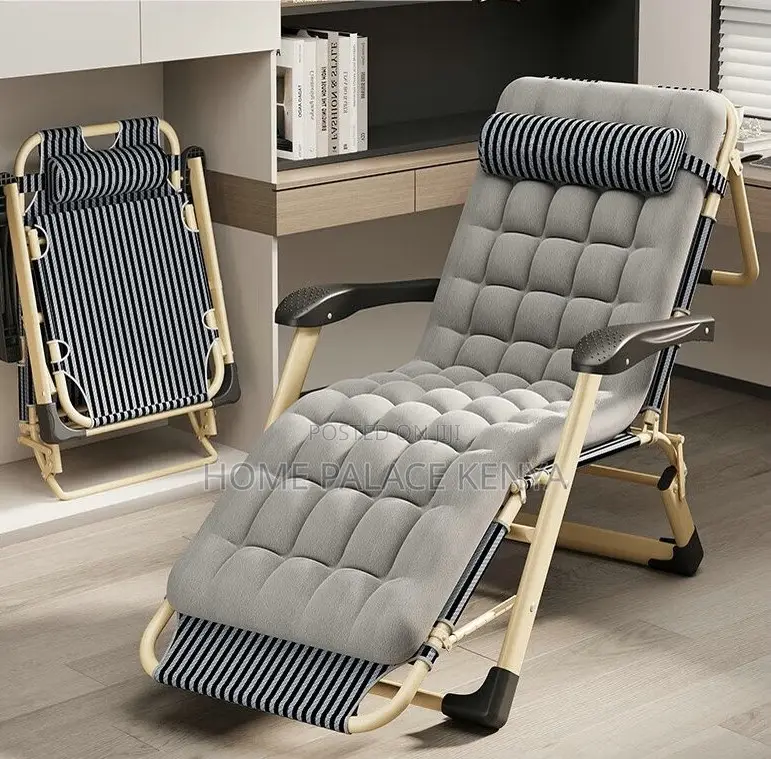 Foldable Lounger: Dual Purpose Convertible Chair to Bed Lounger