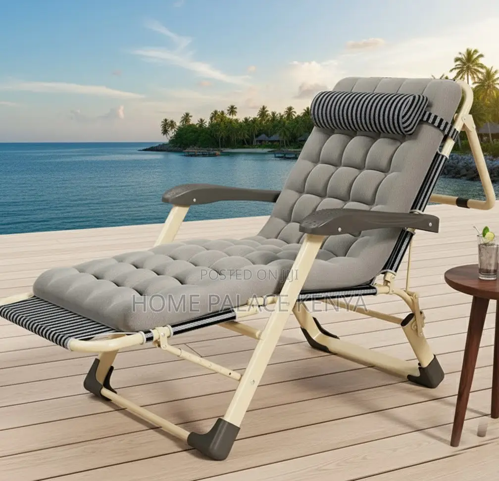 Foldable Lounger: Dual Purpose Convertible Chair to Bed Lounger