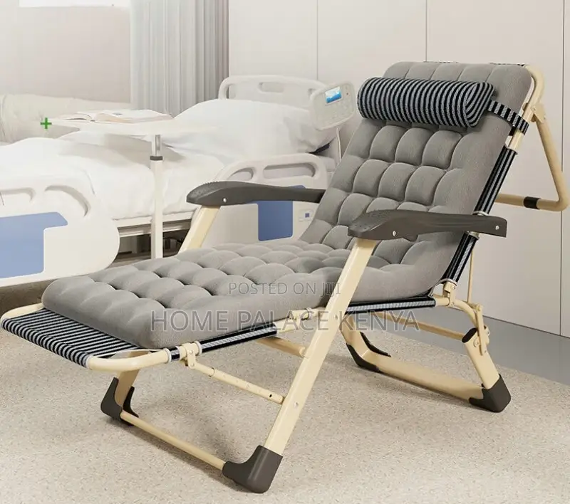 Foldable Lounger: Dual Purpose Convertible Chair to Bed Lounger