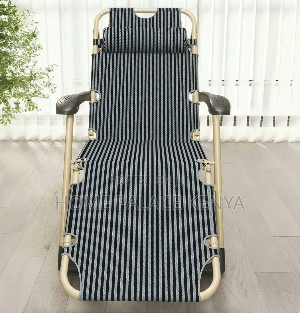 Foldable Lounger: Dual Purpose Convertible Chair to Bed Lounger