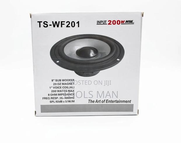 8 Inch Subwoofer 200W Max - TS-WF201 Bass Speaker.