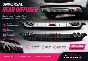 Universal Rear Diffuser Kit