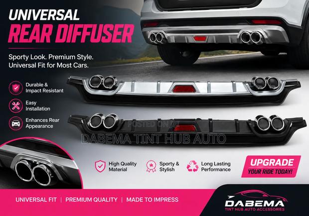 Universal Rear Diffuser Kit
