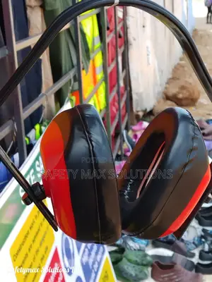 Safety Ear Muffs Red