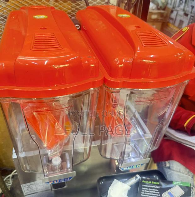 2 Slot Commercial Juice Dispenser
