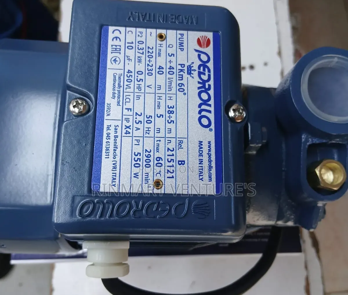 Affordable Pedrollo Water Pump 0.5Hp