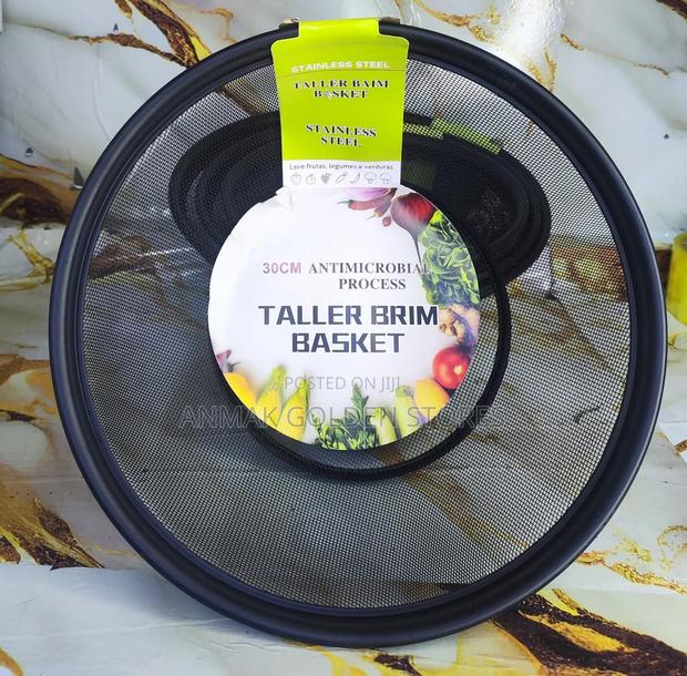 Taller Brim " Mesh Strainer Basket Colander