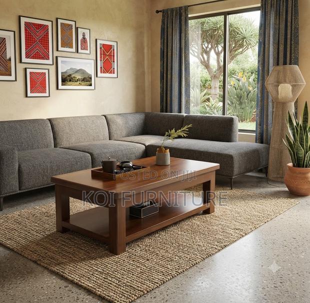 Coffee Table; Mahogany Prestidge Executive Home Office Coffee Table - thumbnail 5