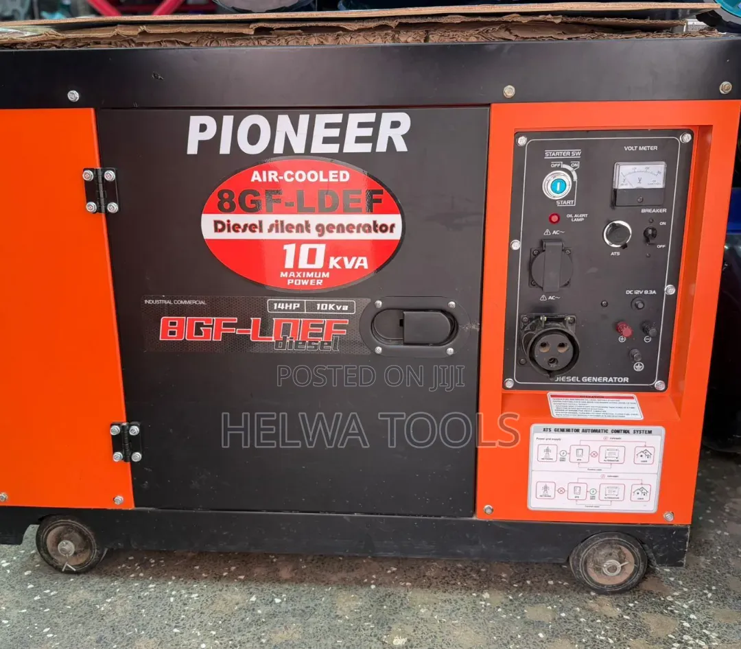 Pioneer Silent Generator 10kva