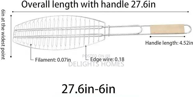 *Fish Grill Basket_haw - thumbnail 3