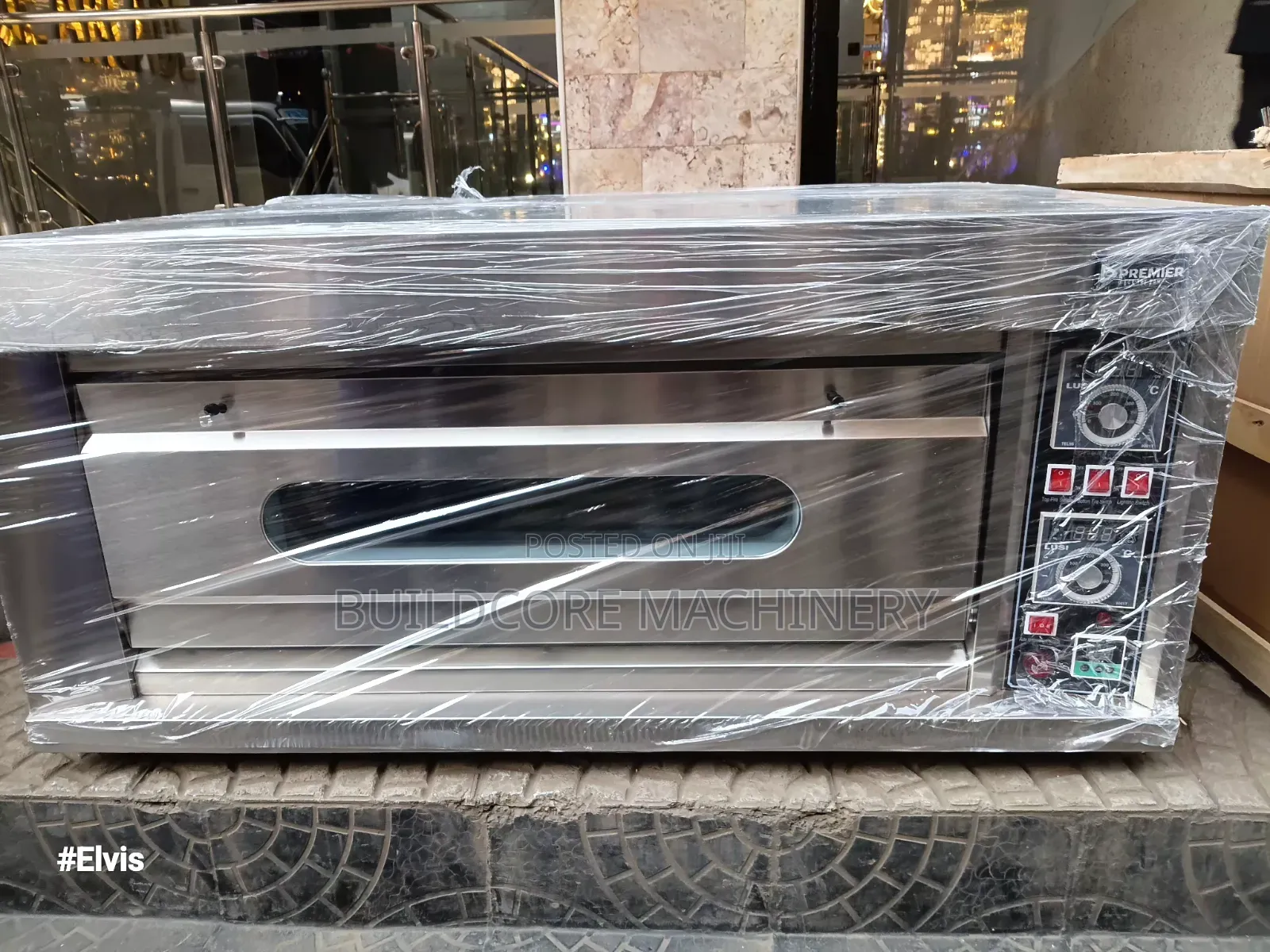 Premier 6kw One Deck Two Tray Electric Oven