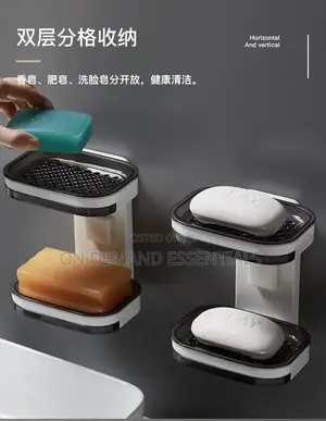 Double Soap Holder