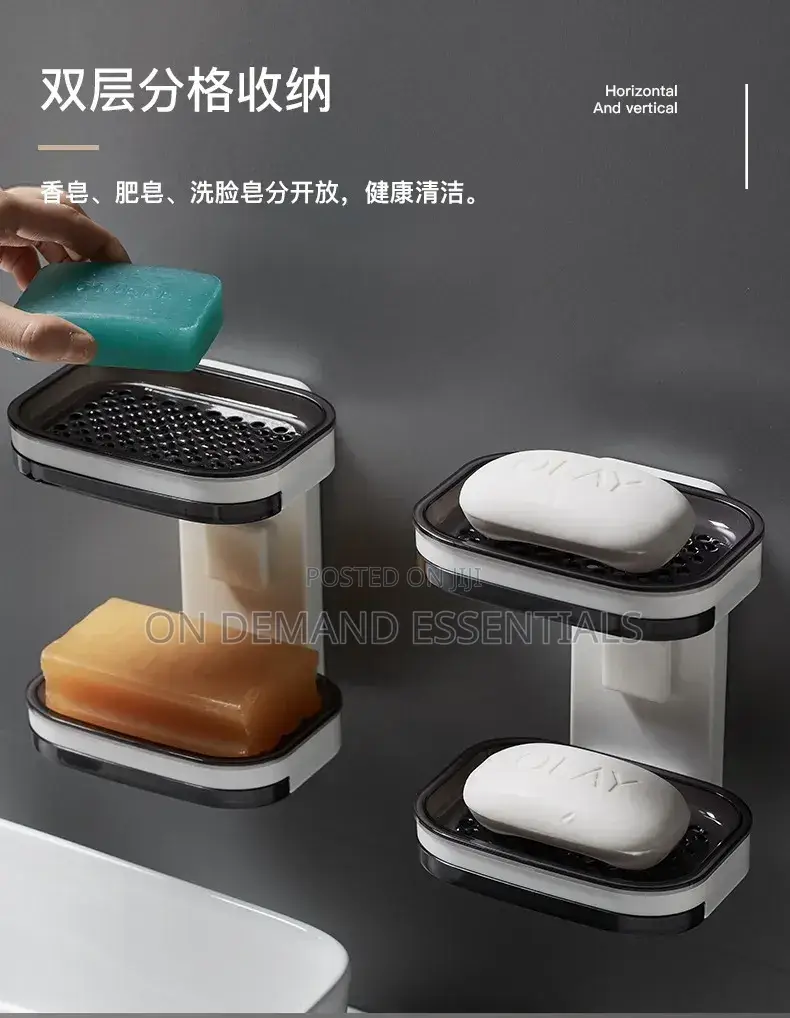 Double Soap Holder