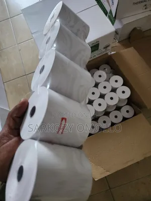 Premium 80×80mm Thermal Paper Rolls for POS Printers