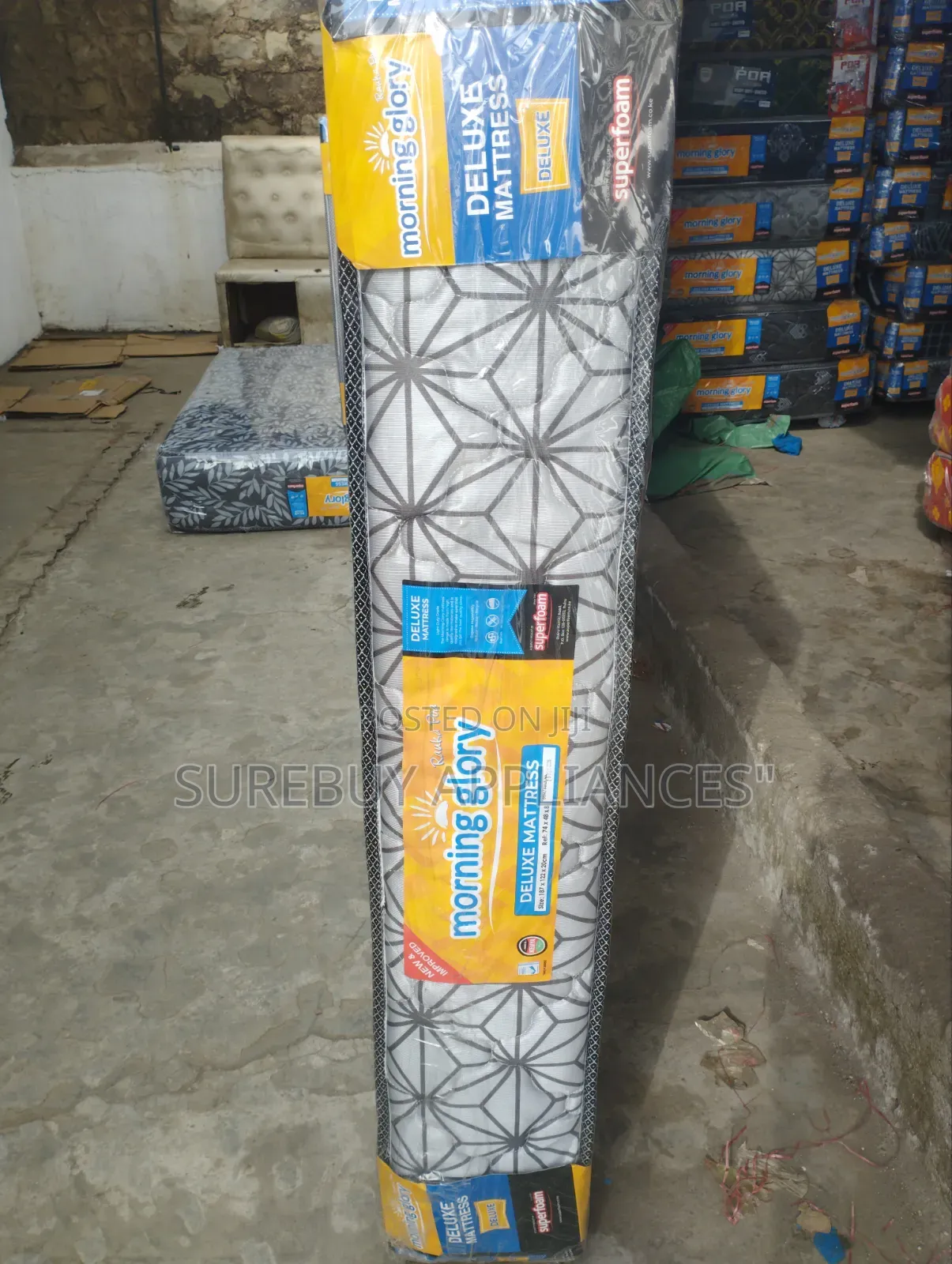 4 by 6 8 Quilted Morning Glory Mattress 6500