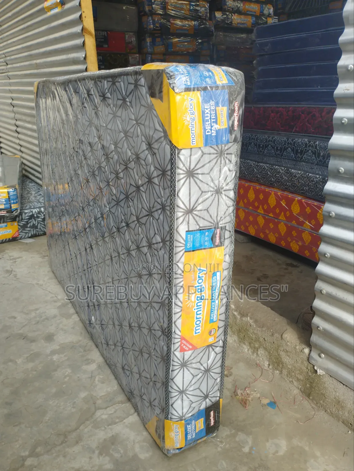4 by 6 8 Quilted Morning Glory Mattress 6500