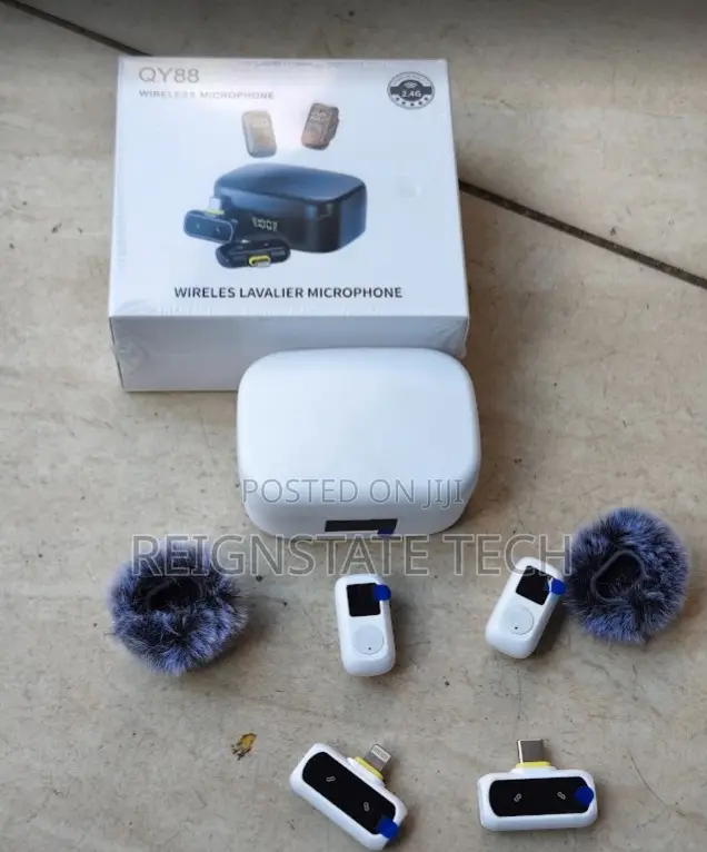Qy88 Wireless Microphone With Noise Reduction