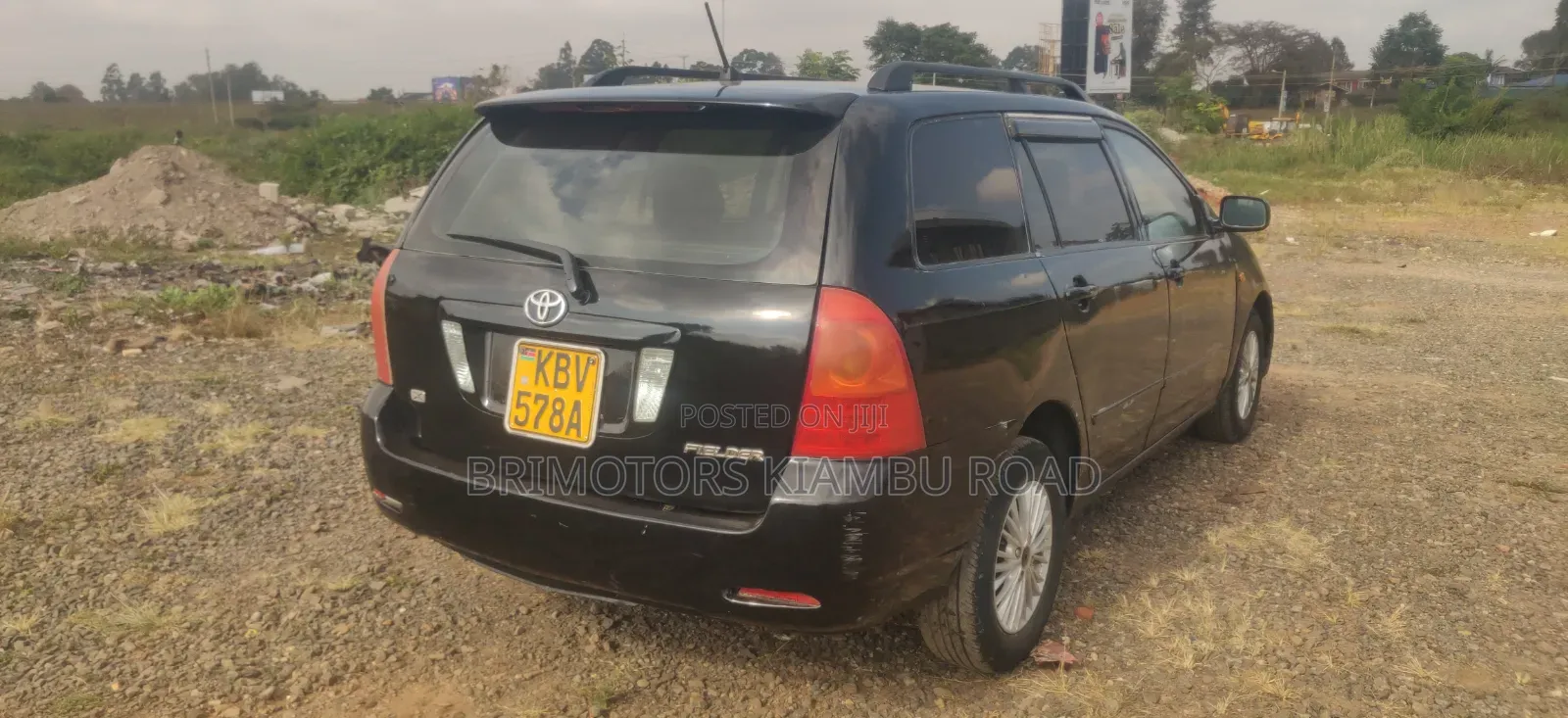 Toyota Corolla Fielder 2006 Black