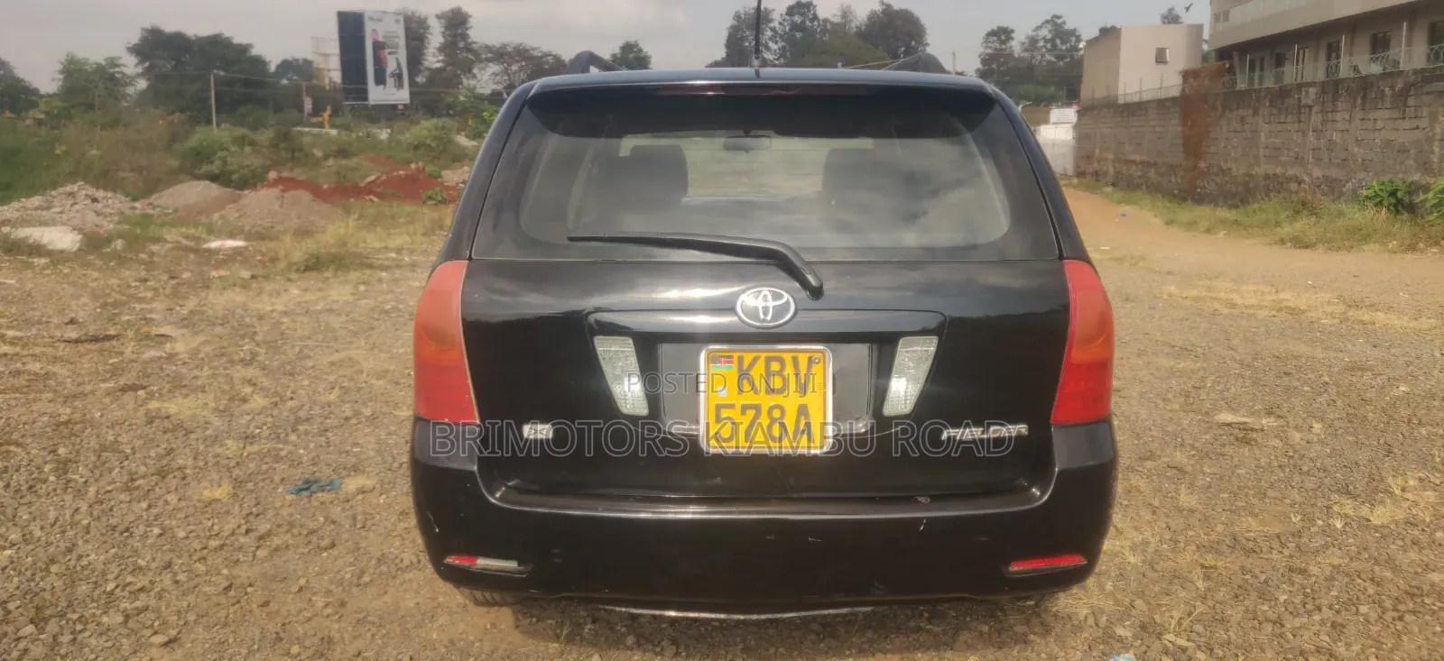 Toyota Corolla Fielder 2006 Black