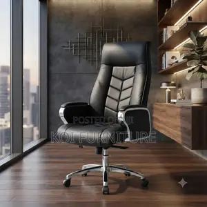 Office Chairs; Executive CEOs High Back Office Leather Chair