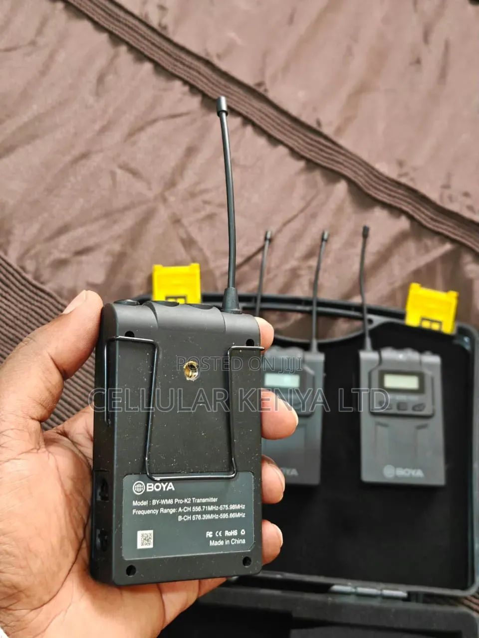 BOYA BY-WM8 Pro- UHF Dual-Channel Wireless Microphone System Used