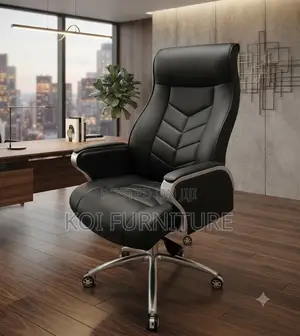 Office Chairs; Executive CEOs High Back Office Leather Chair