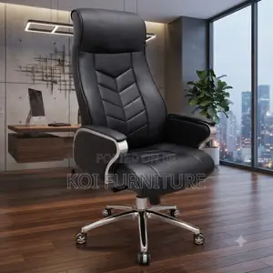 Office Chairs; Executive CEOs High Back Office Leather Chair