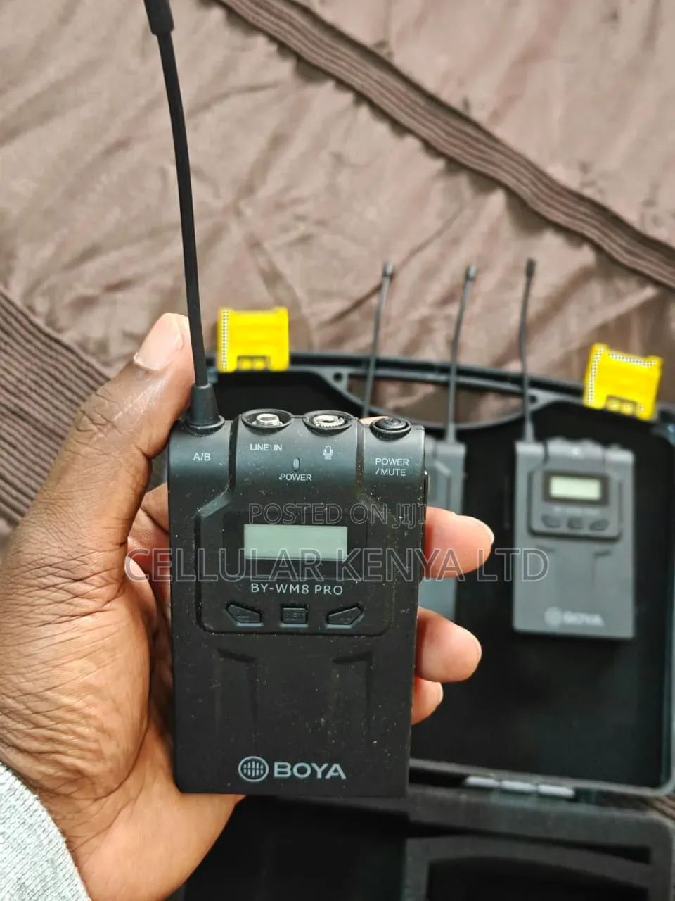 BOYA BY-WM8 Pro- UHF Dual-Channel Wireless Microphone System Used