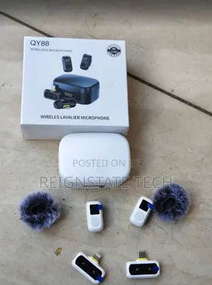 Qy88 Advanced Wireless Mic – High Quality Audio