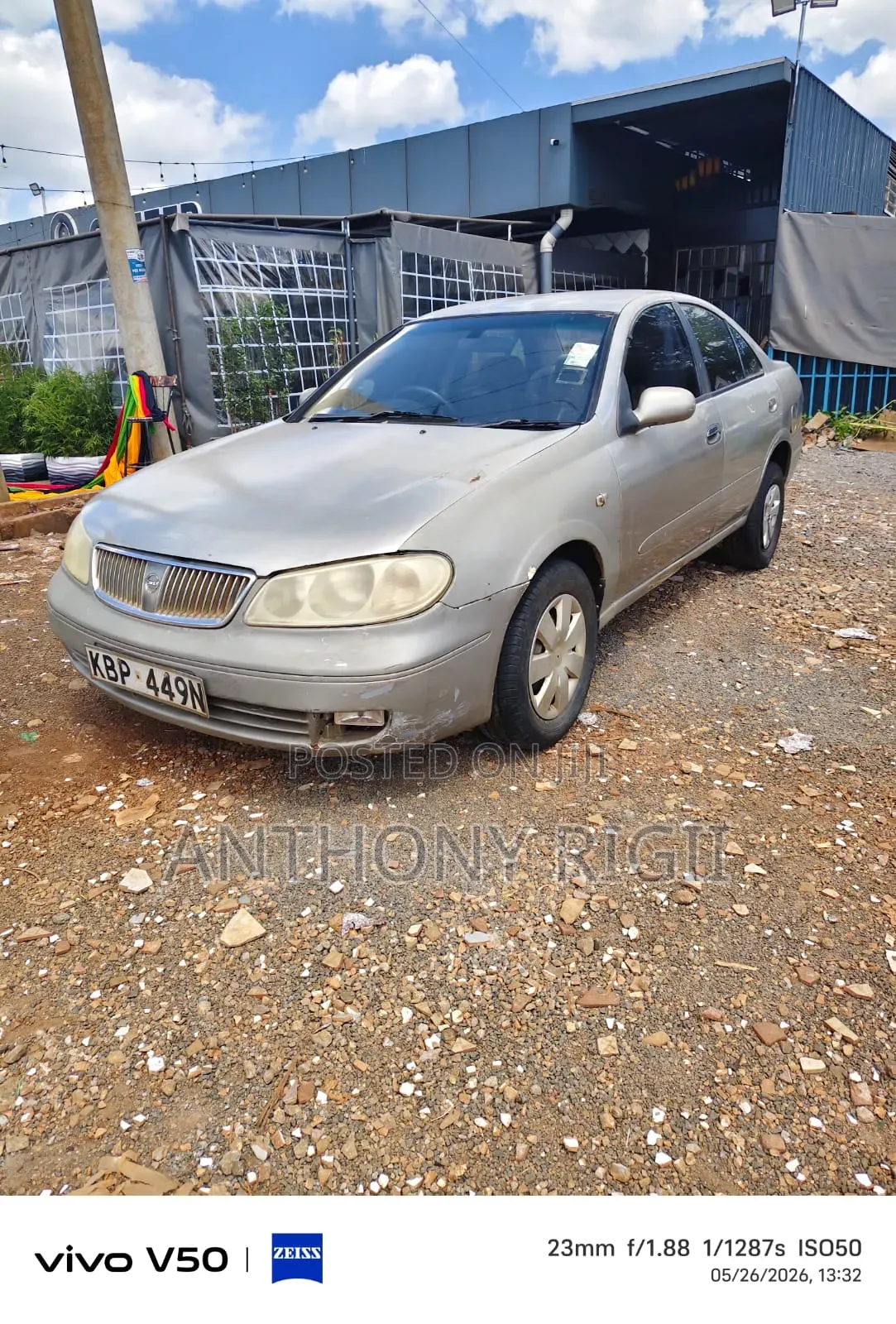 Nissan Bluebird Sylphy Automatic 2005 Silver