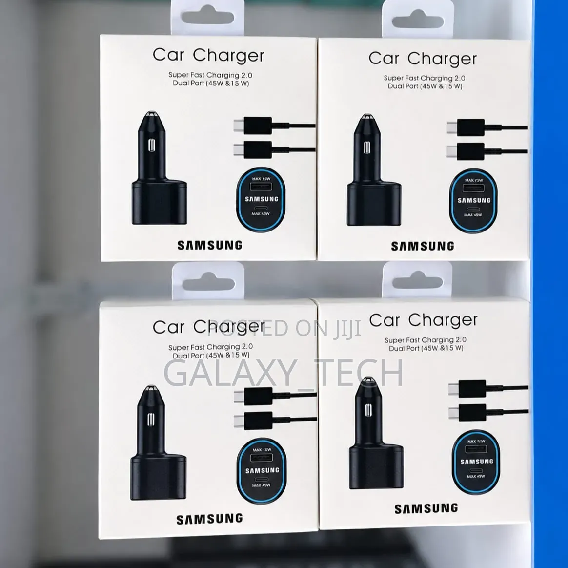 Samsung Dual Port Car Charger (45w 15w)