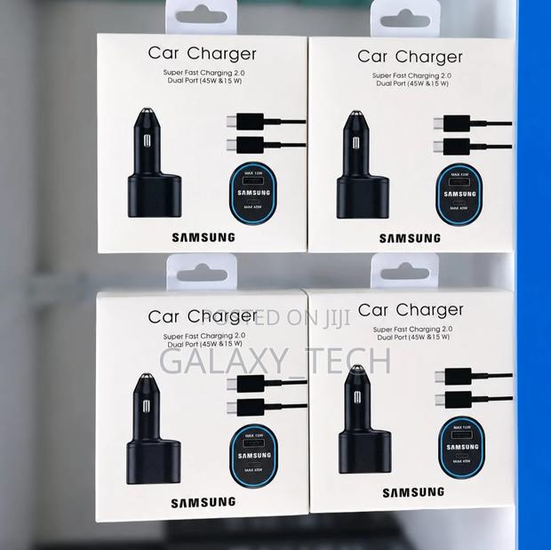 Samsung Dual Port Car Charger (45w 15w) - thumbnail 2