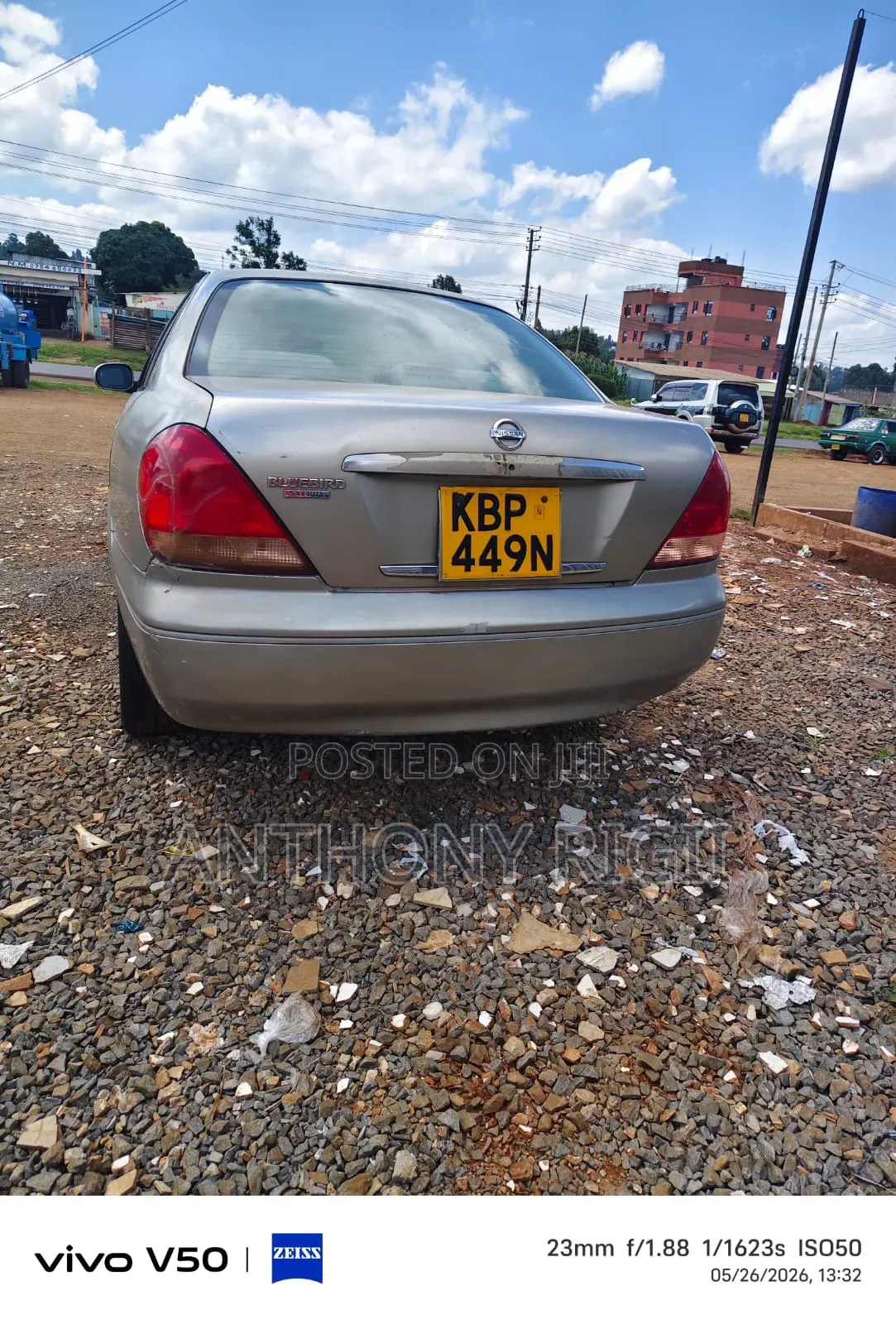 Nissan Bluebird Sylphy Automatic 2005 Silver