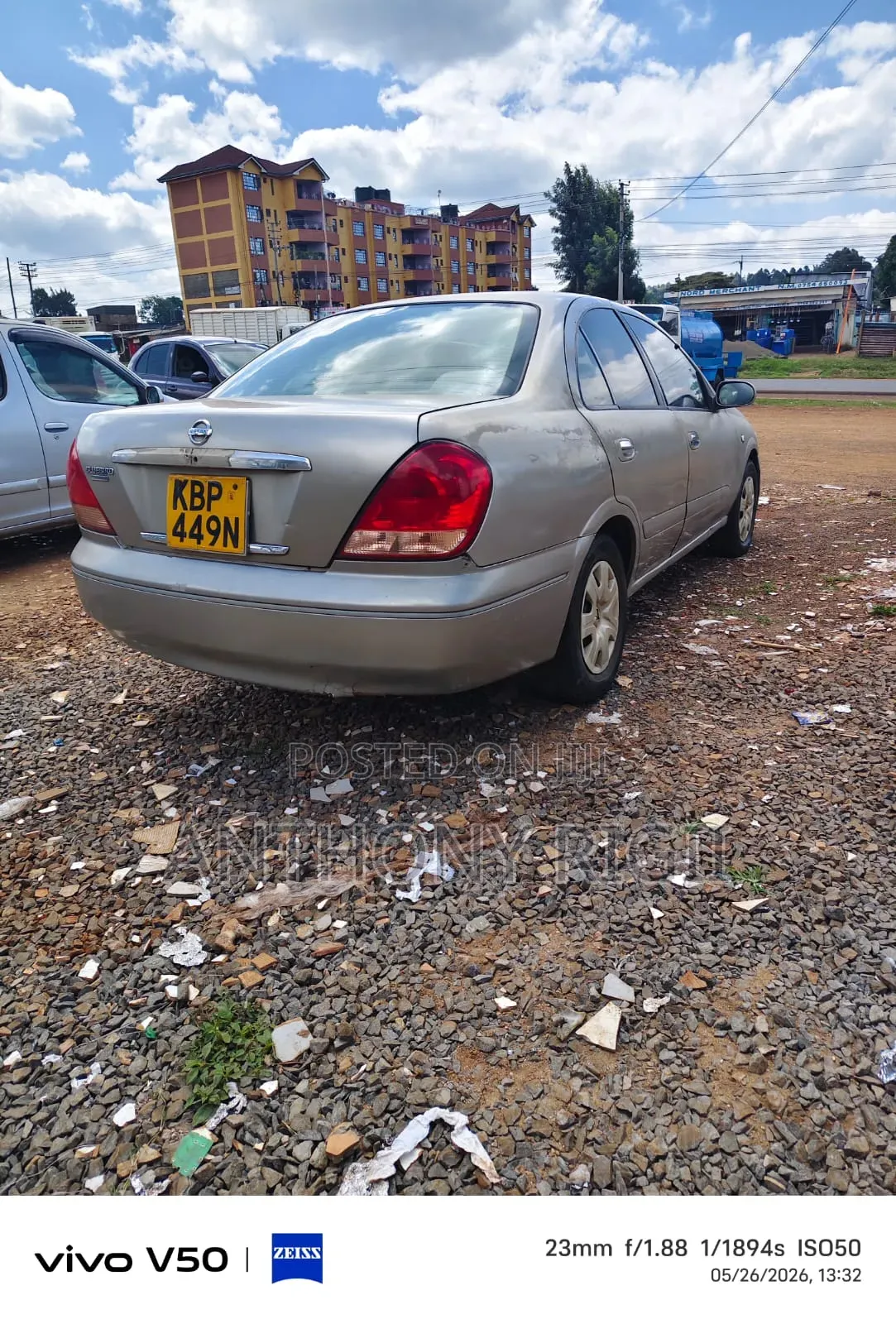 Nissan Bluebird Sylphy Automatic 2005 Silver