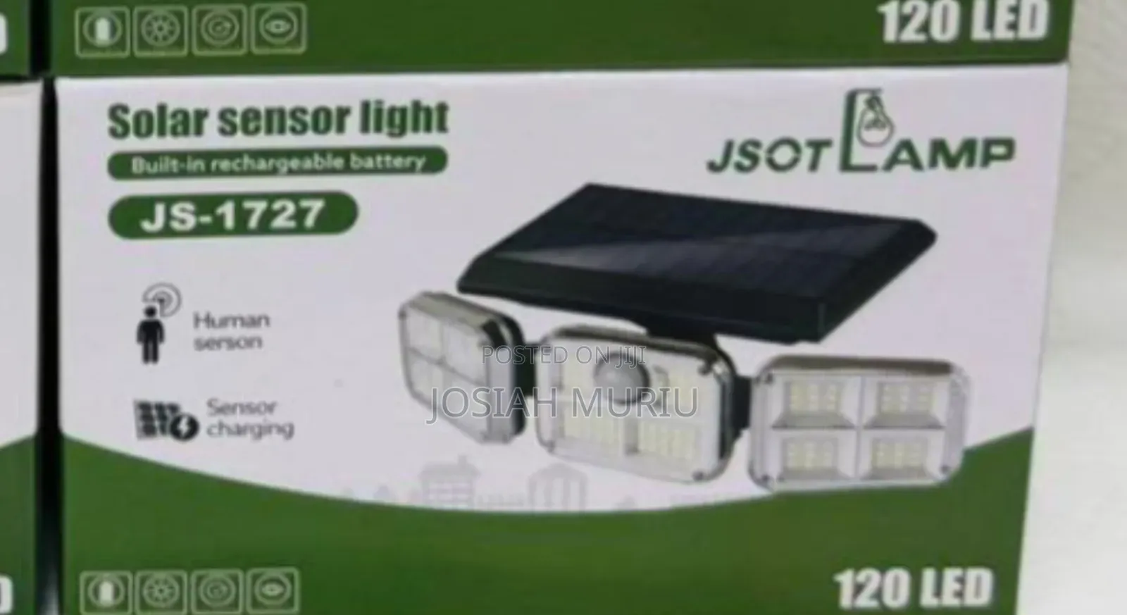 Js1727 Jsot 3 Head Solar Light