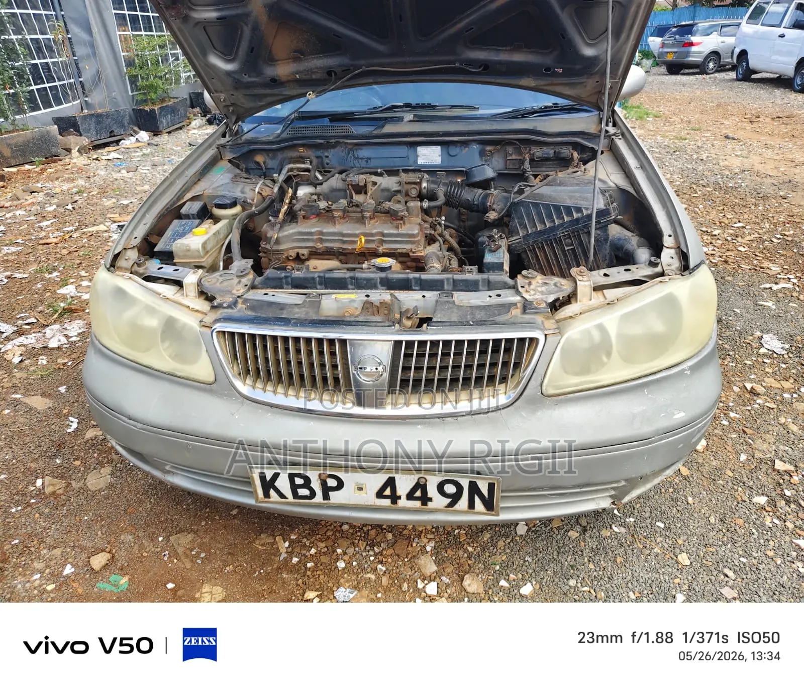 Nissan Bluebird Sylphy Automatic 2005 Silver