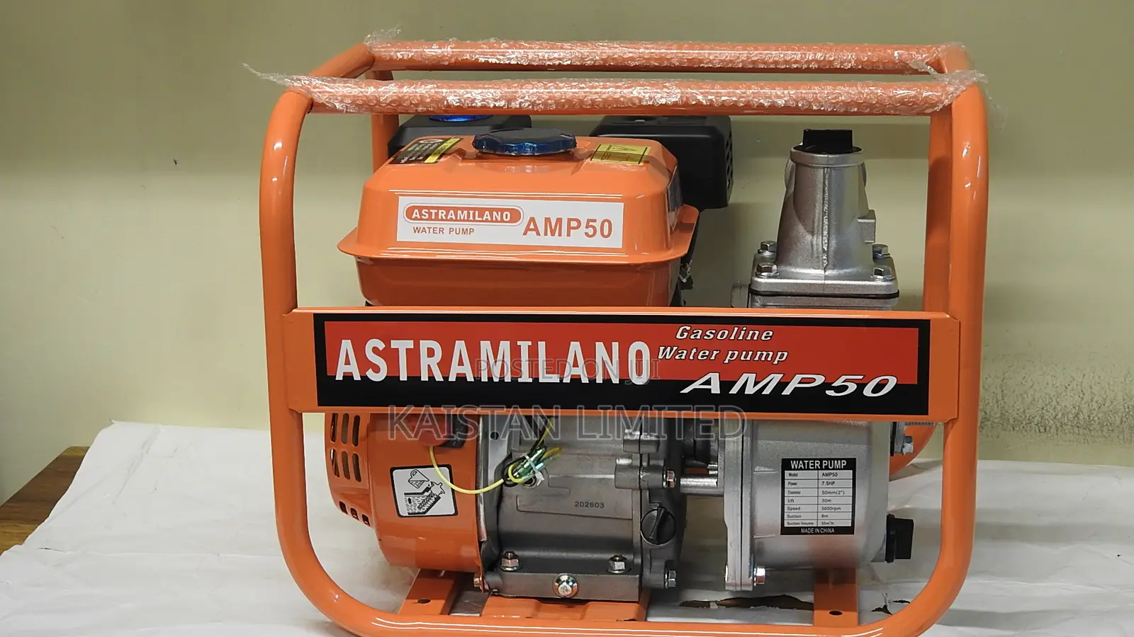Astramilano 2-Inch Petrol Water Pump – 7.5HP Gasoline Pump Irrigation