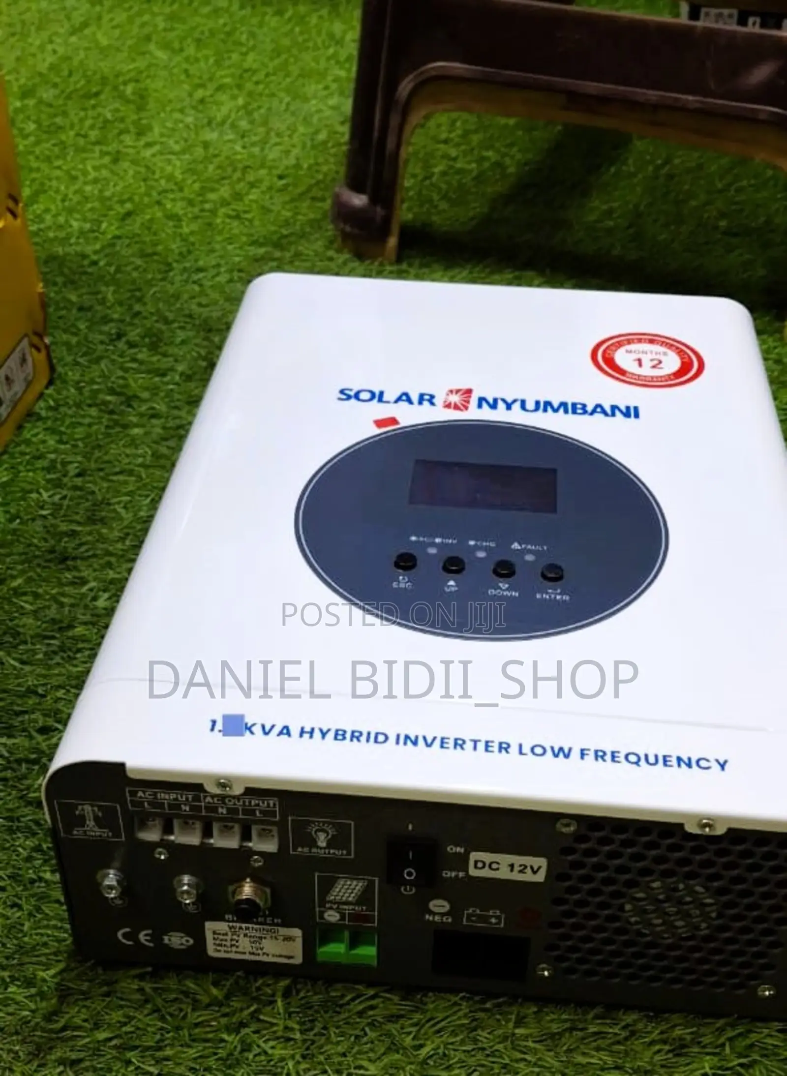 1kva 12v Hybrid Inverter Solar Nyumbani