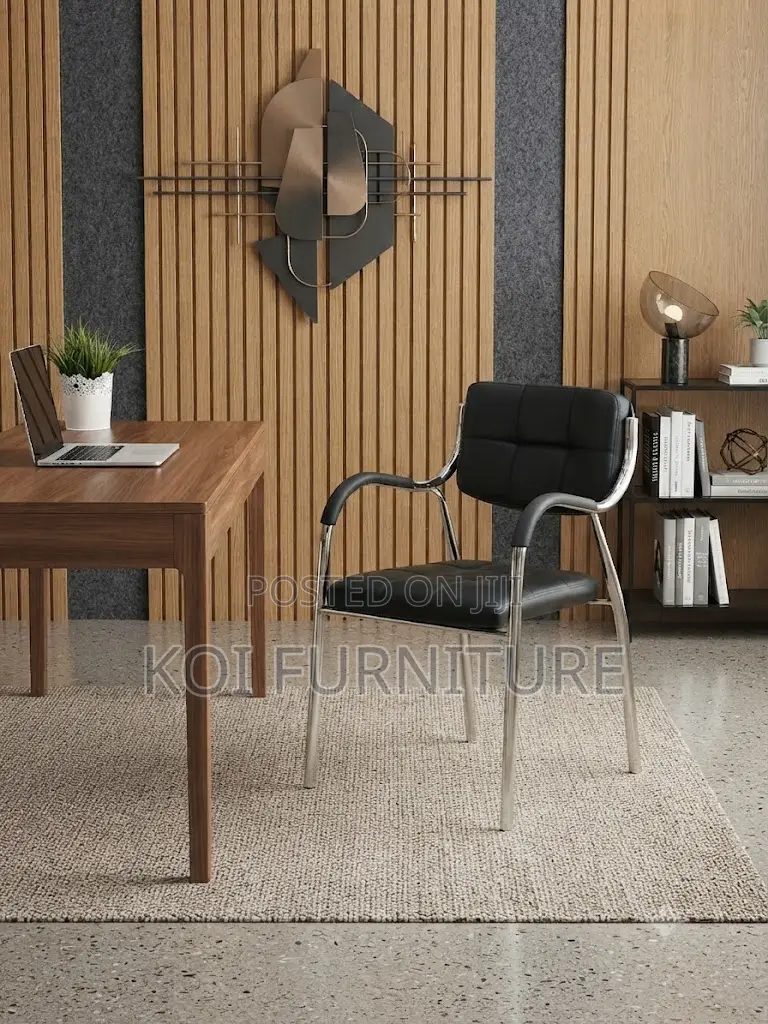 Office Chairs; Black ODesk Office Visitors Catalina Chairs